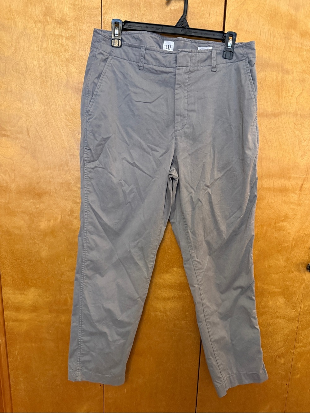 GAP Gray Downtown Khakis Women size 12